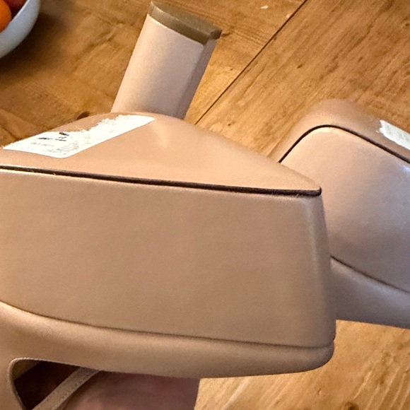 ANDREA WAZEN Double Jeu 165MM Platform Mary Jane Pumps Pink Size 40 - Picture 12 of 16